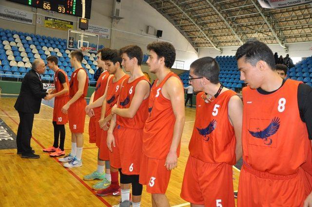 Okul sporları basketbol genç kız-erkek il birinciliği sona erdi