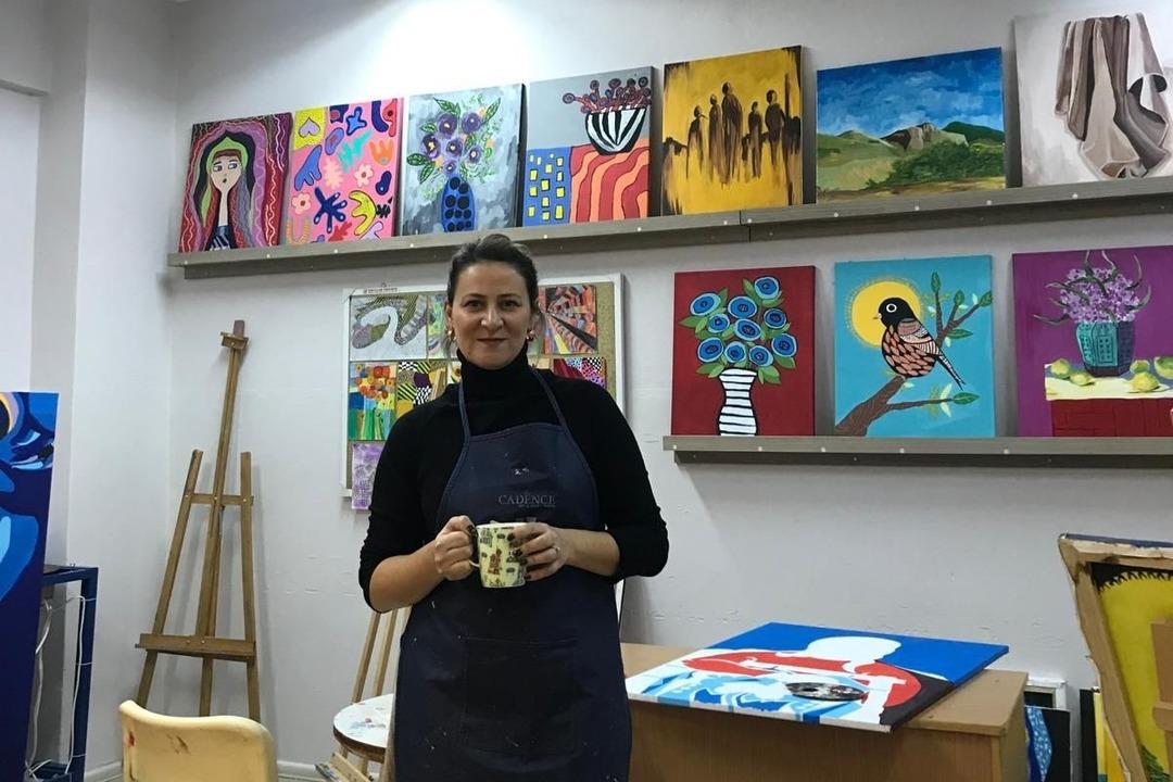 Sessiz dünyalara sanat dokunuşu… İşitme engelli öğrencilerin başarısı:  "Sınırsız hayal güçlerini yansıtıyorlar"  8