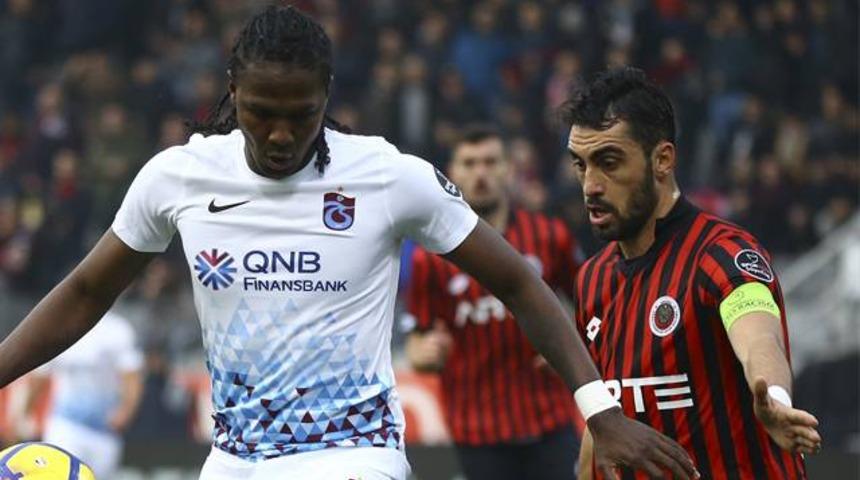 Trabzonspor beraberliklere abone oldu