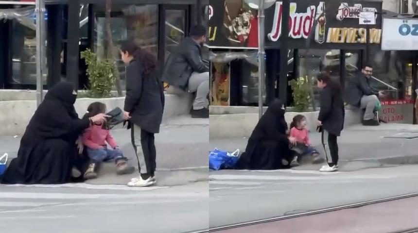 Bursa’da dilenciler yer kapmak için kavga etti: Çevredekiler ayırdı