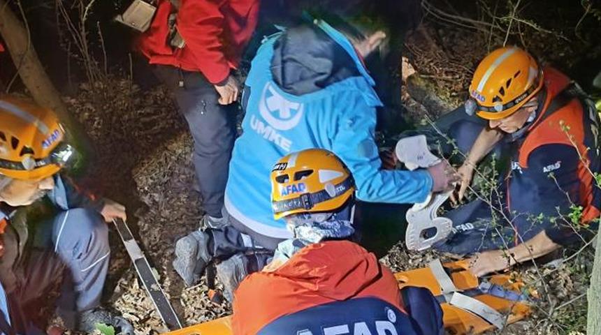 Evinden bavulunu alıp çıkmıştı, ormanlık alanda bulundu