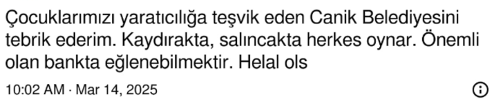 Kız öğrenci istedi Canik Belediyesi 'park' yerine 'bank' gönderdi! "Güzel güzel otursunlar" mesajı herkes dumur etti G1