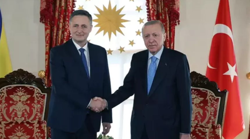 Cumhurbaşkanı Erdoğan, Becirovic'i kabul etti