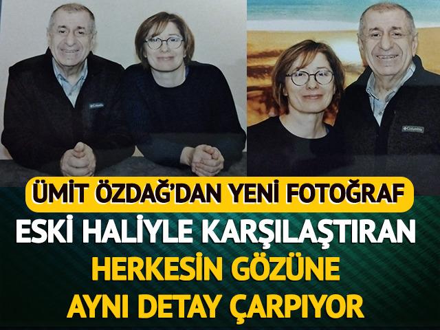 Ümit Özdağ'dan yeni fotoğraf! Eski haliyle karşılaştıran herkesin gözüne aynı detay çarpıyor