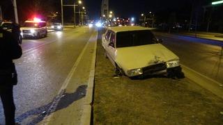 Malatya’da kontrolden çıkan Tofaş refüje çıktı: 1 yaralı