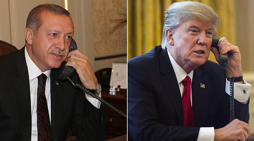Cumhurbaşkanı Erdoğan, ABD Başkanı Trump ile telefonda görüştü! F-35 ve F-16 mesajı