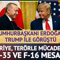 Cumhurbaşkanı Erdoğan, ABD Başkanı Trump ile telefonda görüştü! F-35 ve F-16 mesajı