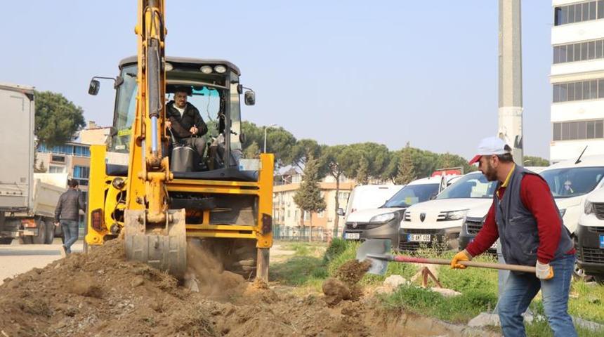 Nazilli’de beklenen yol çalışması başladı