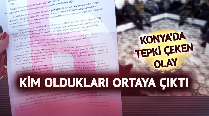 Öğrenci kadınların eline bir anda tutuşturuldu! Konya'da tepki çeken bildiri: "Afrika kabilelerine özgü bir davranış"