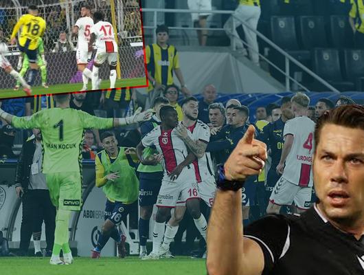 Fenerbahçe - Samsunspor maçı sonrası Fırat Aydunus'tan çarpıcı değerlendirme! "Penaltı verilmeliydi!"
