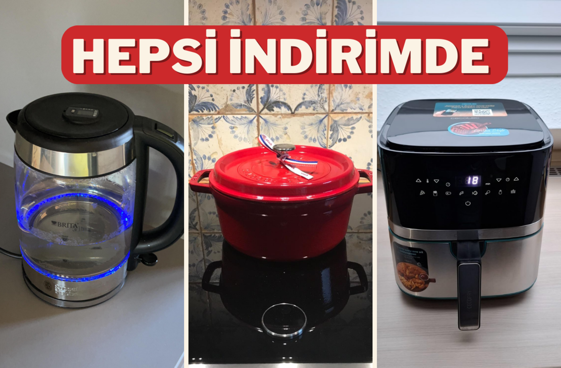 Zamandan ve bütçeden tasarruf! Bahar Fırsatları'na özel indirime giren mutfak aletleri