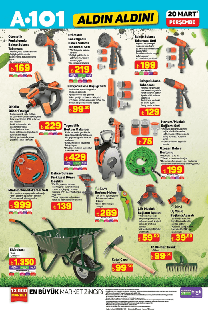 A101 AKTÜEL KATALOĞU 20 MART 2025 PERŞEMBE! A101 aktüelde neler indirimde? Smart TV, klavye, mouse, buzdolabı, çamaşır makinesi, kurutma makinesi, termosifon...   G5