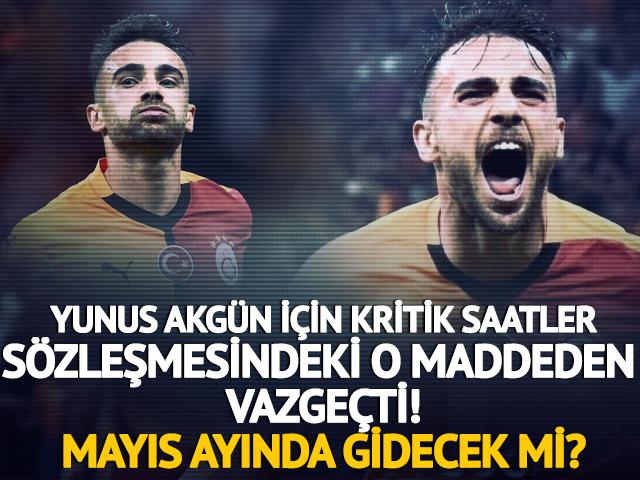 Yunus Akgün'de kritik saatler! Sözleşmesi...