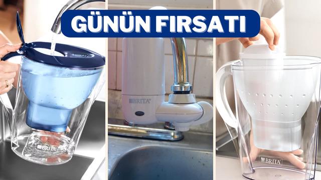 Yılda 5000 TL tasarruf edin! Brita su arıtma sürahileri Bahar Fırsatları kapsamında indirimde