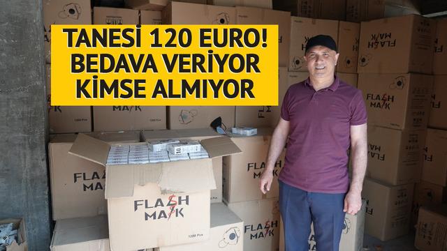 Bir tanesi 120 Euro! Bedava veriyor yine alan çıkmıyor... 'Ekmek olsa dağıtacağım ama ekmek değil ki'