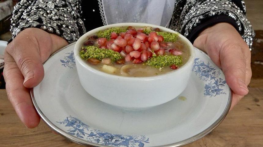 Ağrı Doğubayazıt'ın aşure tatlısı coğrafi tescilli oldu...