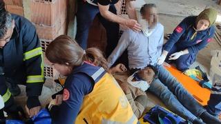 8 metreden düşen işçiler yaralandı! Soruşturma başlatıldı