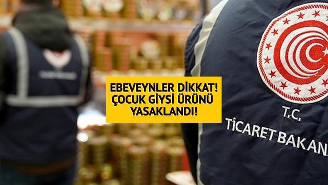 Anne ve babalar dikkat! Çocuk giyim ürünü yasaklandı, piyasadan toplatılıyor! Nedeni ise...