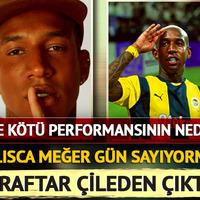 Kötü performansının nedeni ortaya çıktı! Talisca meğer gün sayıyormuş...
