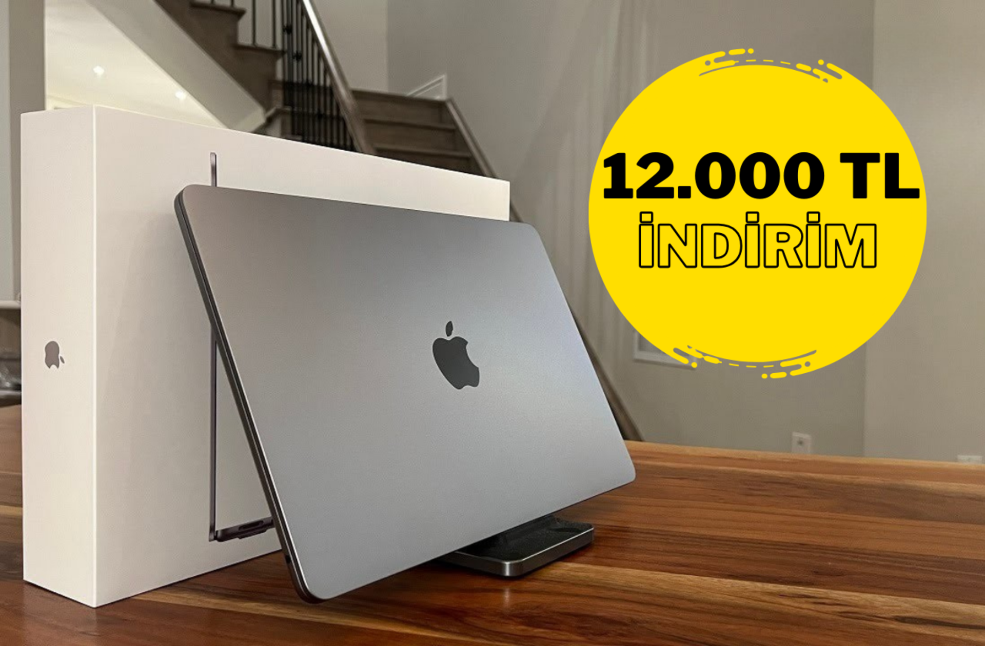 İş, eğlence ve üretkenlik için tek cihaz! Apple MacBook Air'da büyük indirim