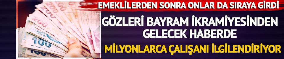 Memurların gözü bayram ikramiyesinde
