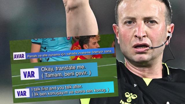 VAR kayıtlarında skandal detay! Yasin Kol'un hakemle Türkçe konuşması tartışma yarattı