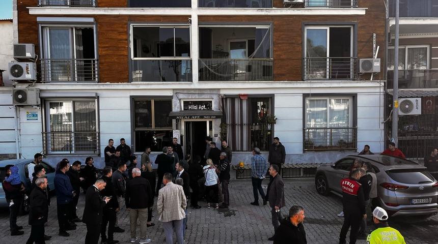 Aydın'da itfaiye erinin evinde çıkan yangında eşi ve 2 çocuğu öldü