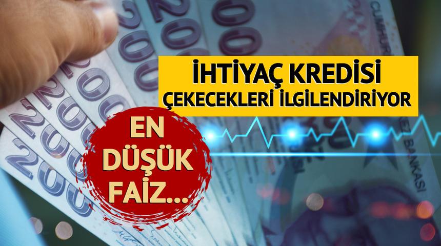 İhtiyaç kredisi çekecekler dikkat! Değişiyor... Faiz oranlarında gizli detay '100 bin TL' ve '200 bin TL' için aylık taksit