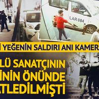 Ünlü sanatçının evinin önünde katledilmişti... 