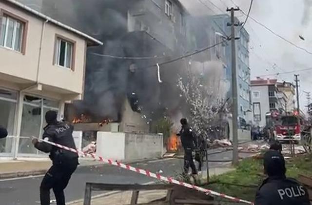 Bir anda patladı! Ortalık savaş alanına döndü