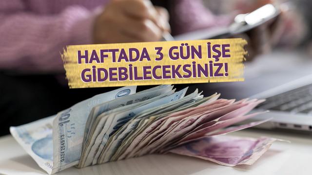 Anne babalar haftada 3 gün işe gidebileceksiniz ama maaş kesintisi var!