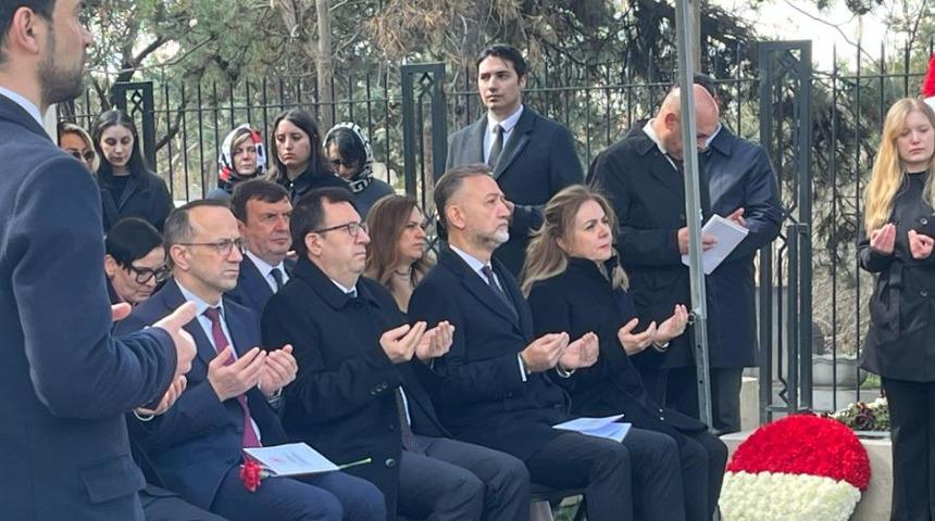 Ankara'da şehit diplomatlar anıldı! "Amacı, hedefi, gerekçesi ne olursa olsun terör eylemlerini lanetliyoruz"