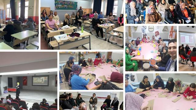 Ebeveynler okullu oluyor: Türkiye Yüzyılı Maarif Modeli kurslarına yoğun ilgi...