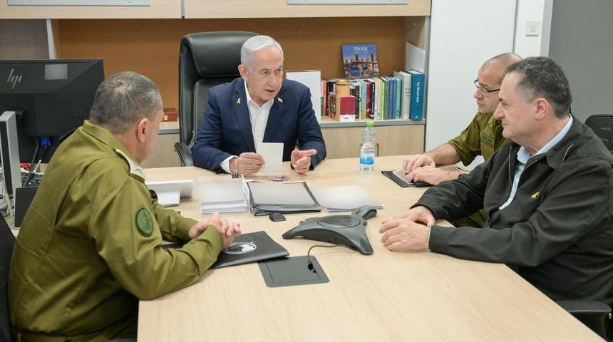 Netanyahu, Savunma Bakanı Katz ve Genelkurmay Başkanı Zamir ile bir araya geldi