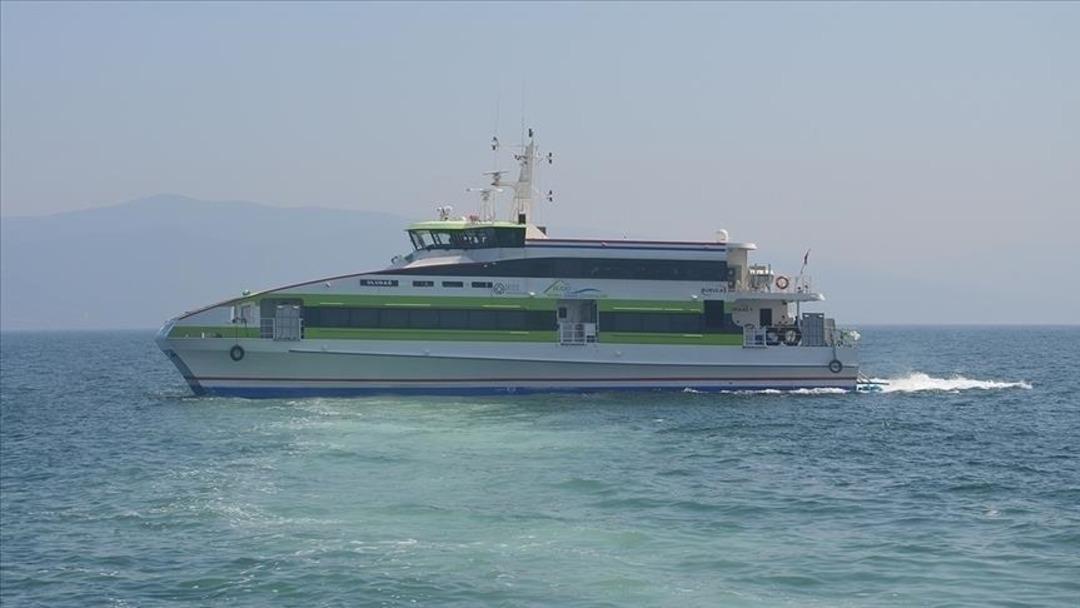 Olumsuz hava şartları deniz ulaşımını vurdu: BUDO da &ccedil;ok sayıda sefer iptal 1