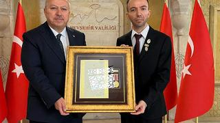 Zeytin Dalı Harekatı gazisine Devlet Övünç Madalyası verildi! Benim için gurur verici