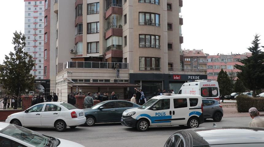 Yer: Kayseri! Tabancayla vurulan bina görevlisi 1'inci kattan atladı