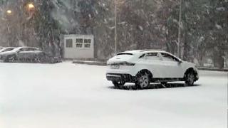 Bolu'da kar yağışı! Hava sıcaklığı sıfırın altına düştü... Yaylalar beyaza büründü