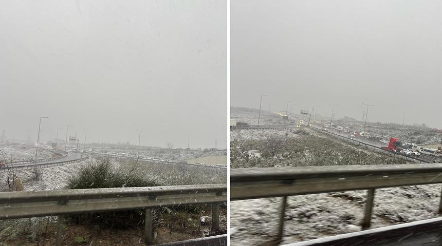 Meteoroloji art arda uyarmıştı! İstanbul'un yüksek kesimlerinde kar yağışı başladı