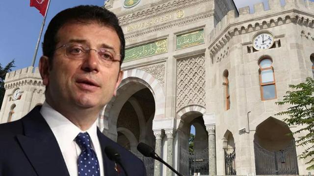 İstanbul Üniversitesi İmamoğlu'nu böyle paylaşmış! Sosyal medyada gündem oldu