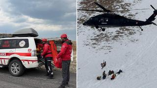 Artos Dağı’nda nefes kesen kurtarma operasyonu!