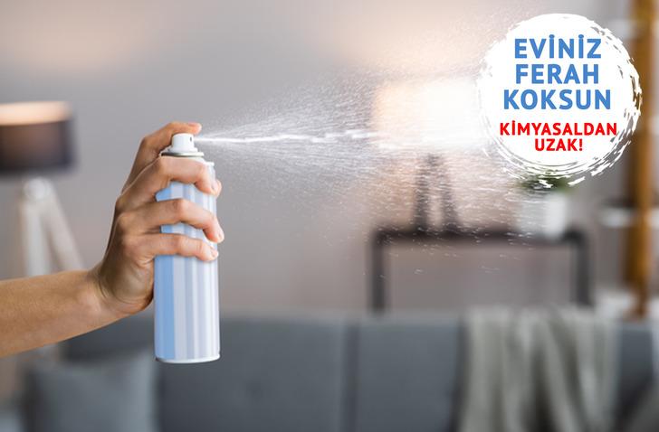 Evinizin kokusu değişsin! Kimyasallardan uzak doğal bir ferahlık için yapmanız gerekenler…