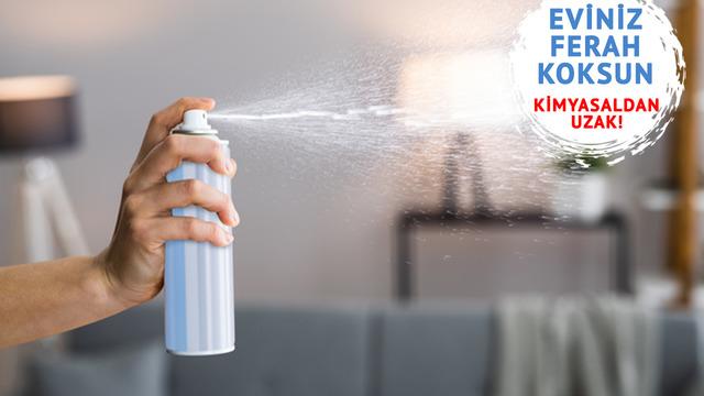 Evinizin kokusu değişsin! Kimyasallardan uzak doğal bir ferahlık için yapmanız gerekenler…