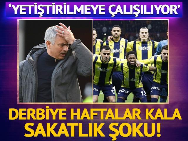Derbiye haftalar kala F.Bahçe'de sakatlık şoku! 