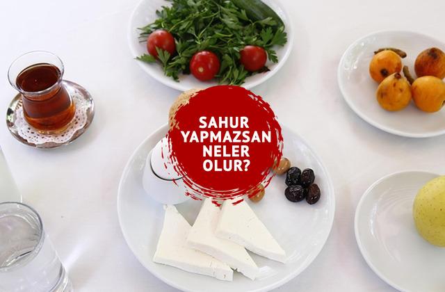 Ramazan’da sağlıklı oruç için sahurun önemi: 