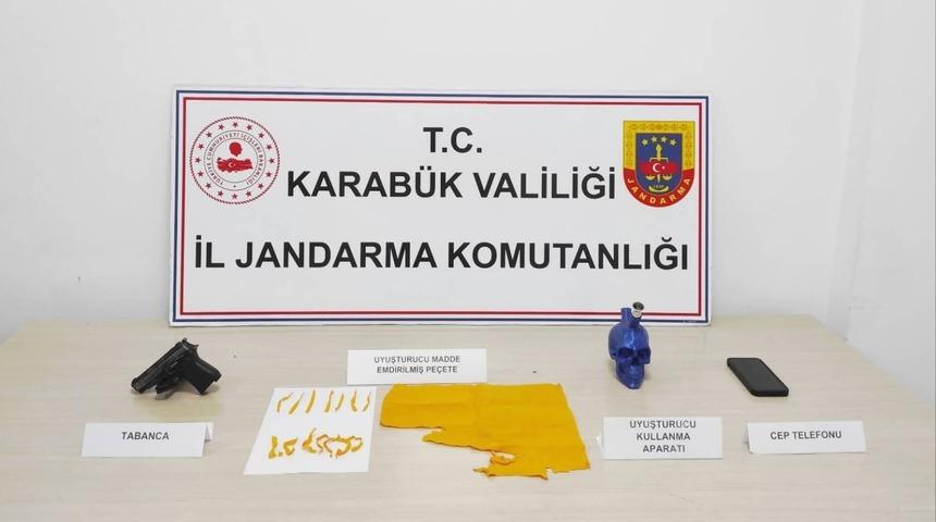 Karabük’te uyuşturucu operasyonu: 1 kişi yakalandı