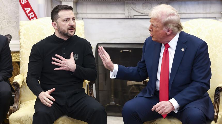 Trump ve Zelenskiy arasında Beyaz Saray’daki tartışmanın ardından ilk görüşme