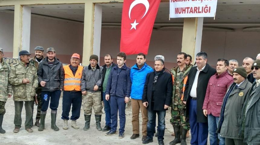 Kırşehir&rsquo;in Kaman İl&ccedil;esinde avcılar &rsquo;domuz&rsquo; avına &ccedil;ıktı