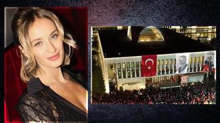 Didem Soydan, Ekrem İmamoğlu için soluğu Saraçhane'de aldı! Korkmuyorum