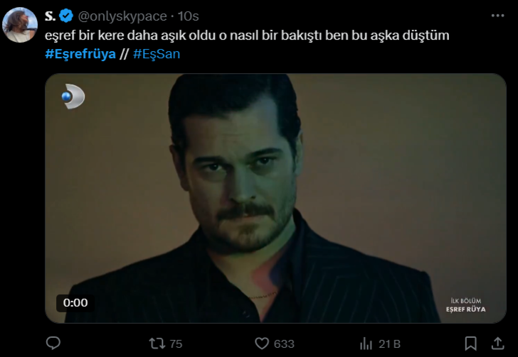 Eşref Rüya 1. Bölüm Özeti: Çağatay Ulusoy ve Demet Özdemir'in yeni dizisi sosyal medyayı salladı G3